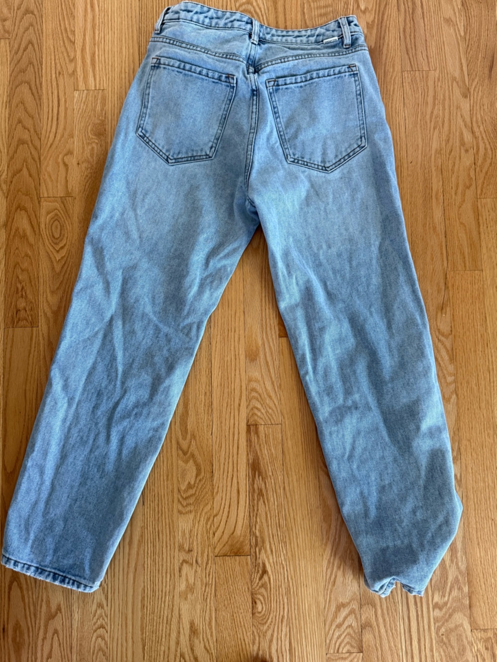 Billabong Light Wash Blue Denim Jeans with Label - Picture 3 of 6